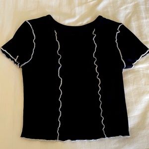 2 “SO”low crop tops